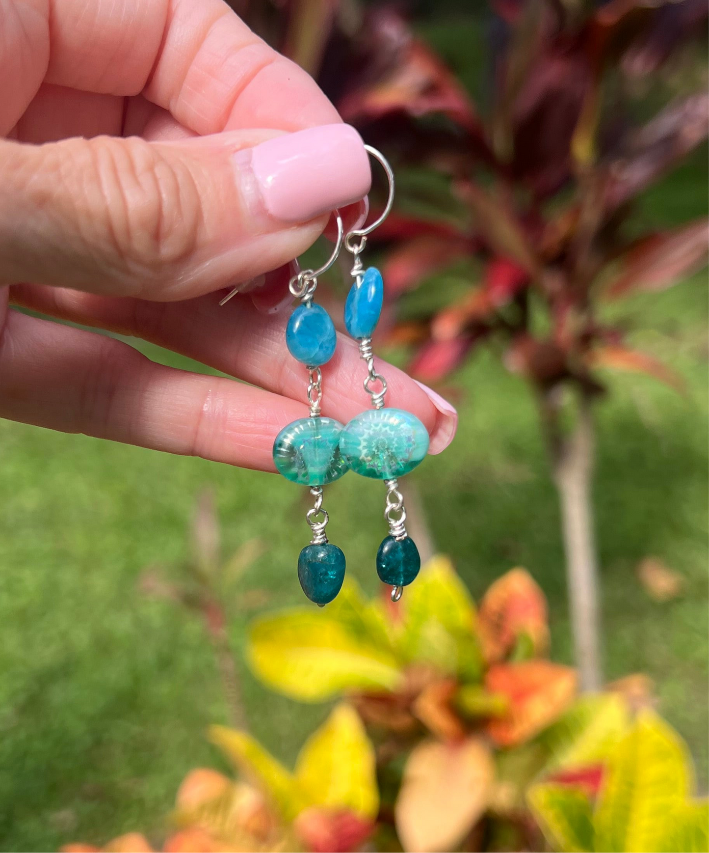 Amazing Apatite Earrings