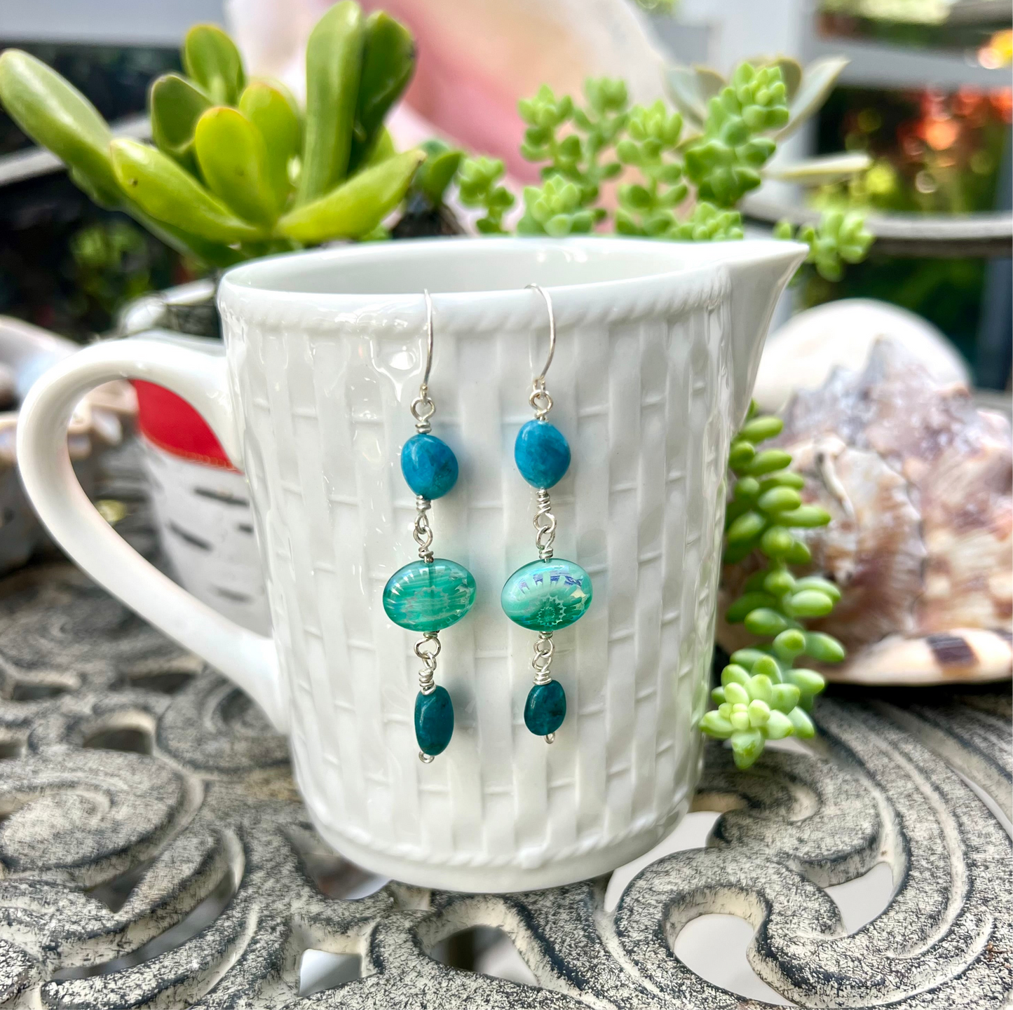 Amazing Apatite Earrings