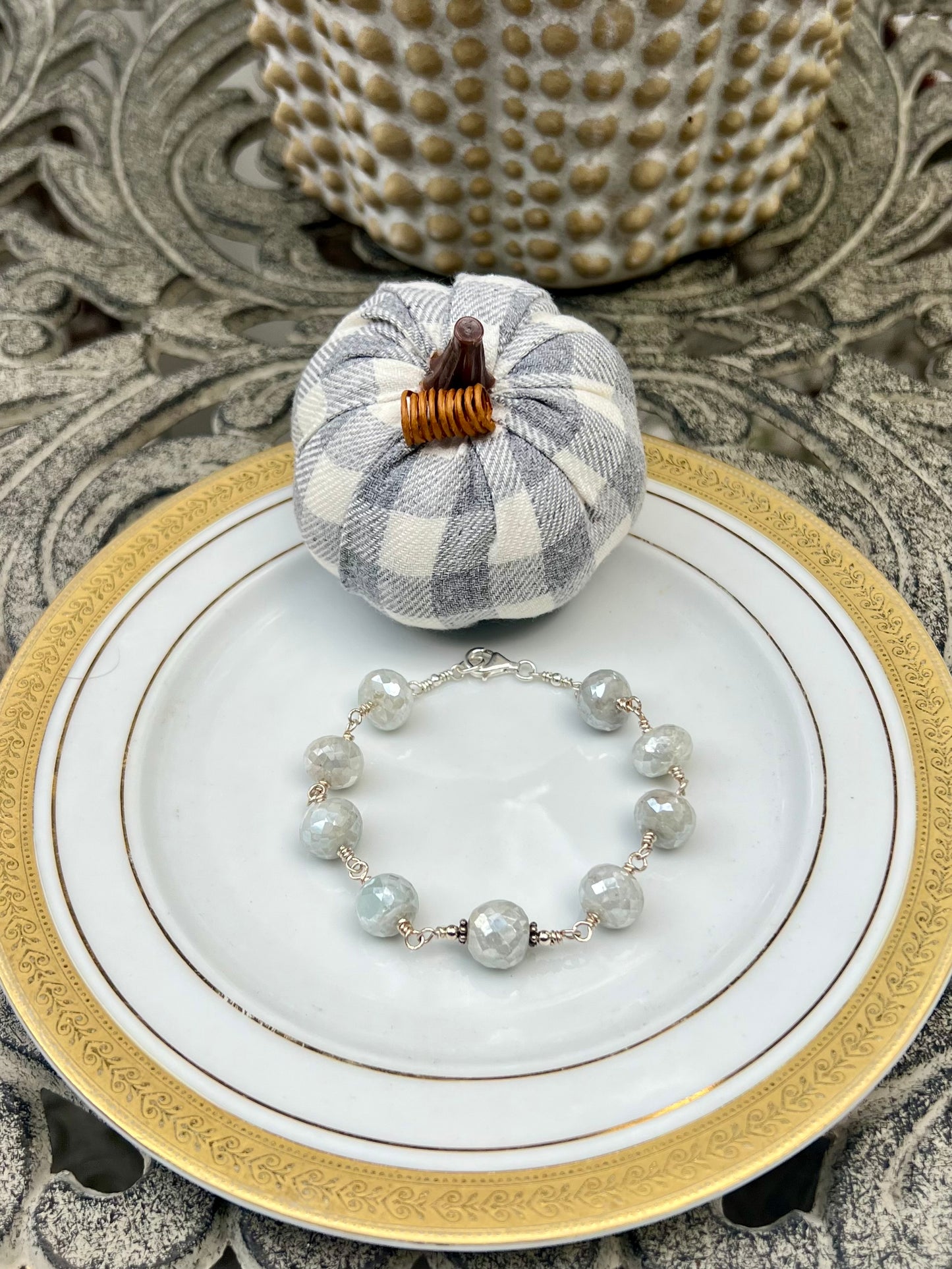 Chunky Moonstone Bracelet