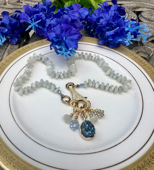 Cool Chalcedony Necklace