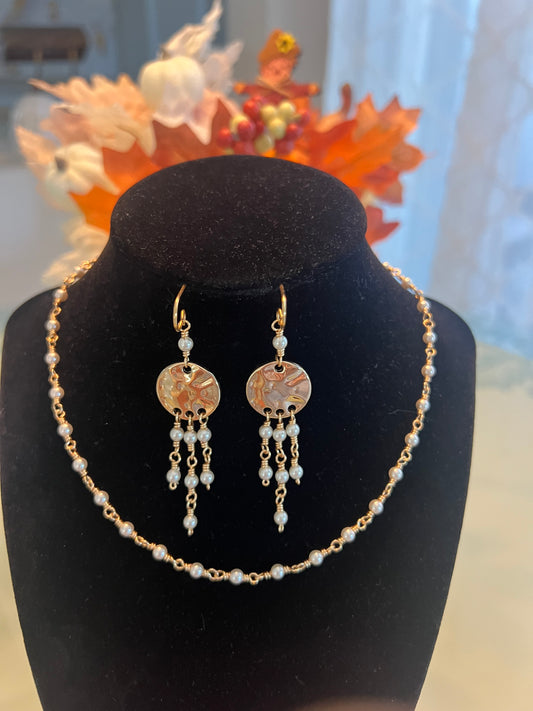 Crystal Pearl Set