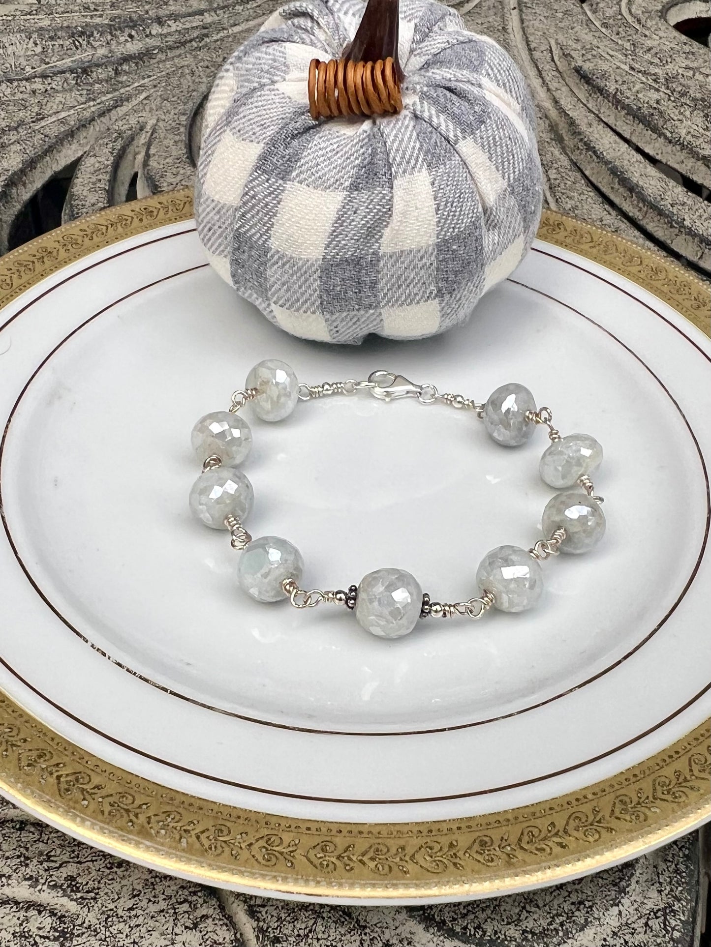 Chunky Moonstone Bracelet