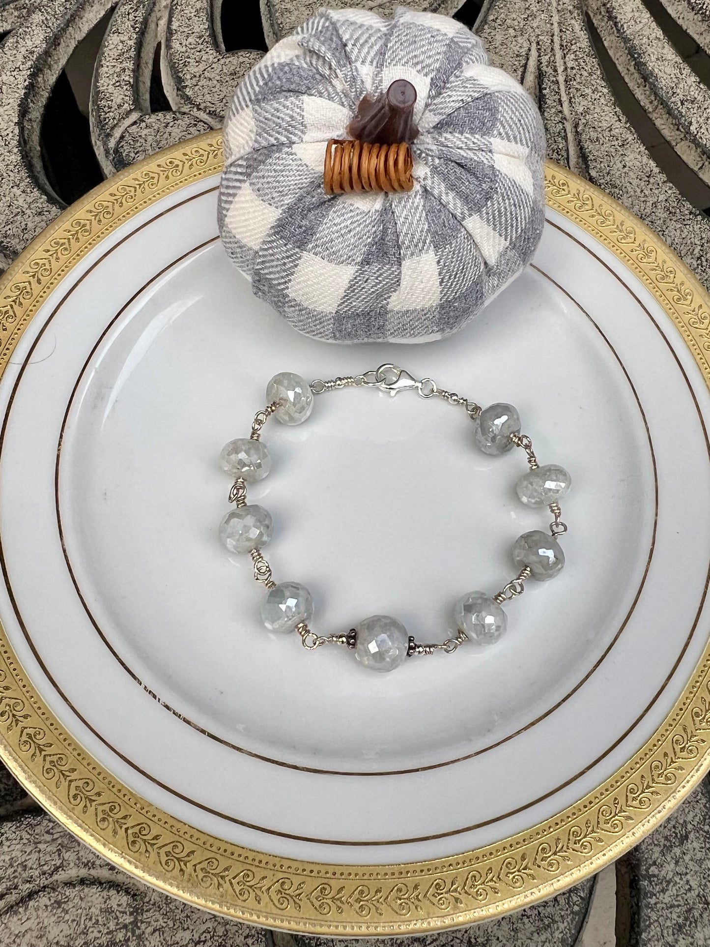 Chunky Moonstone Bracelet