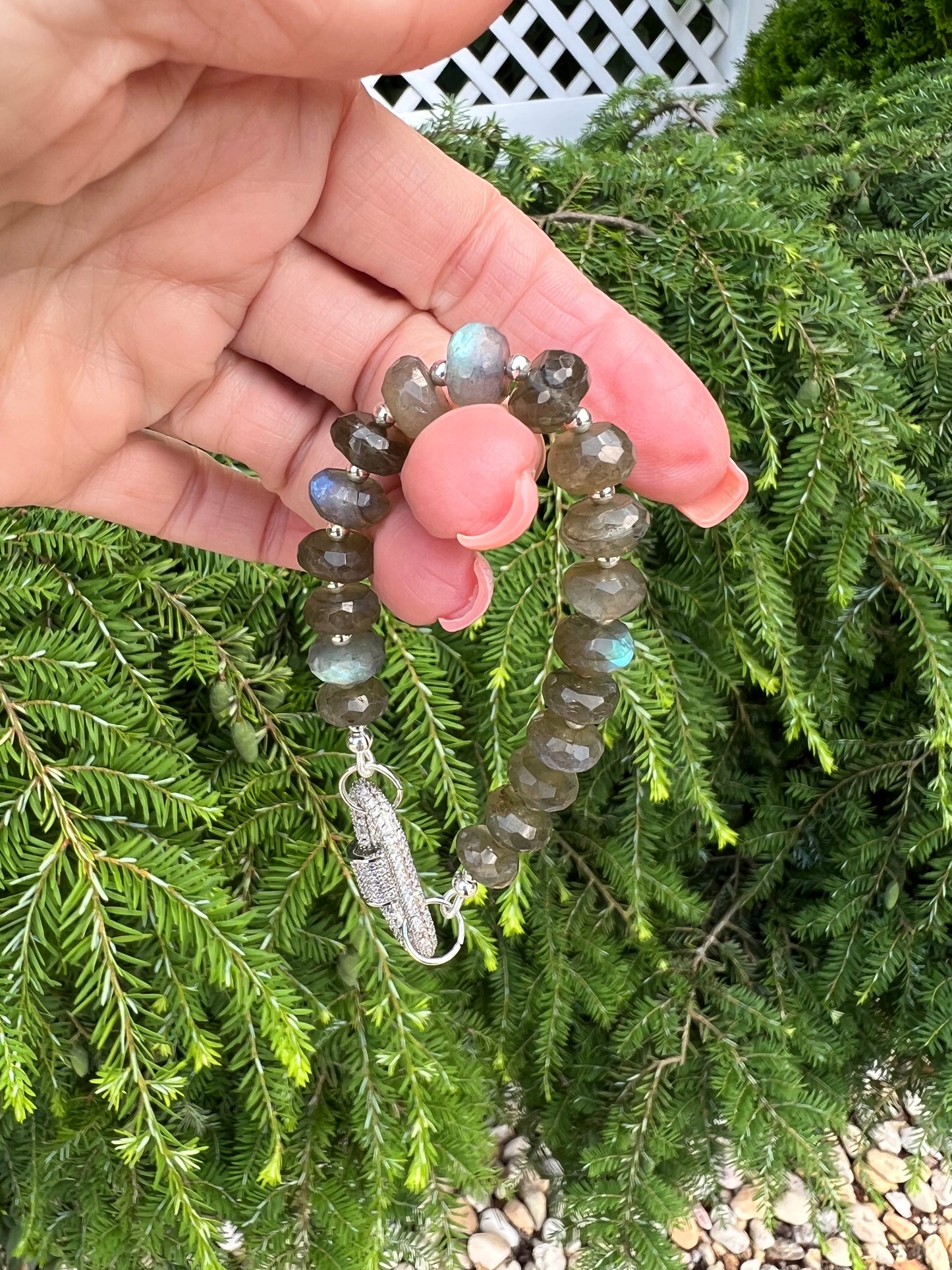 Lovely labradorite bracelet