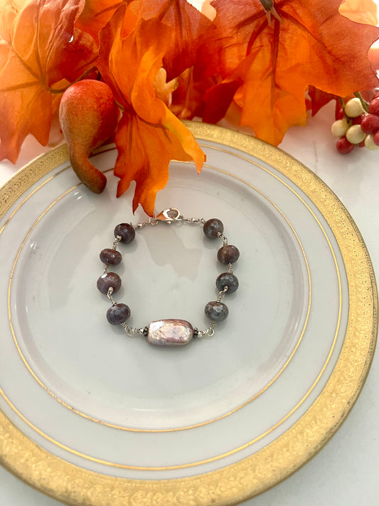 Elegant Moonstone & Pearl