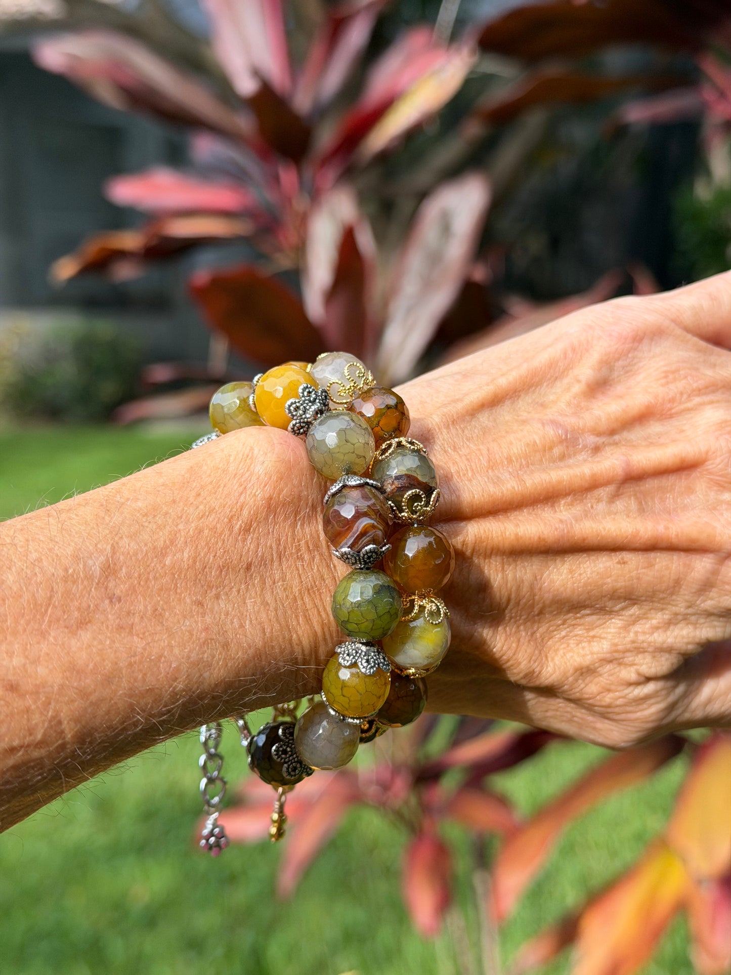 Awesome agate bracelets
