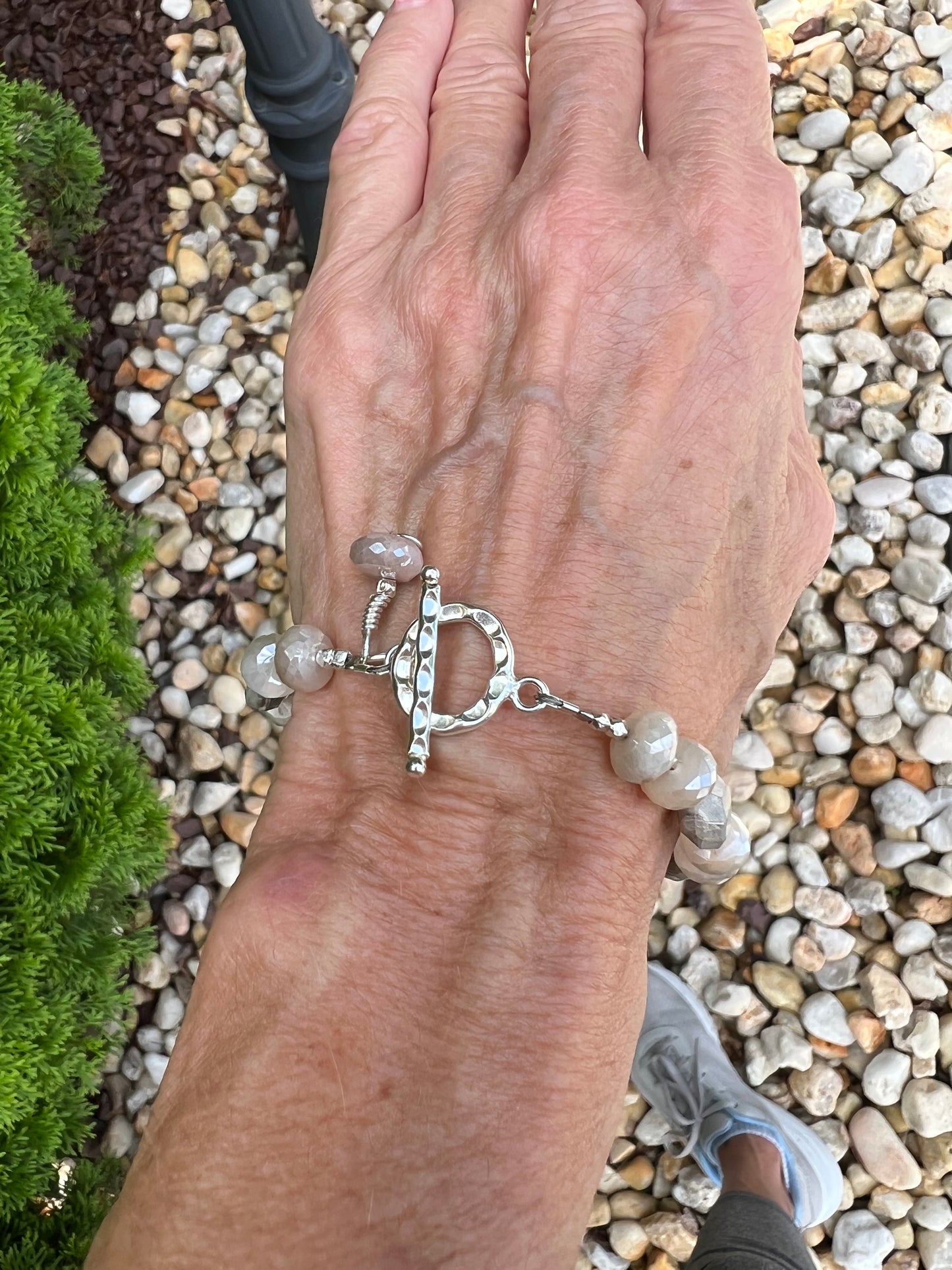 Moonstone Nuggets Bracelet