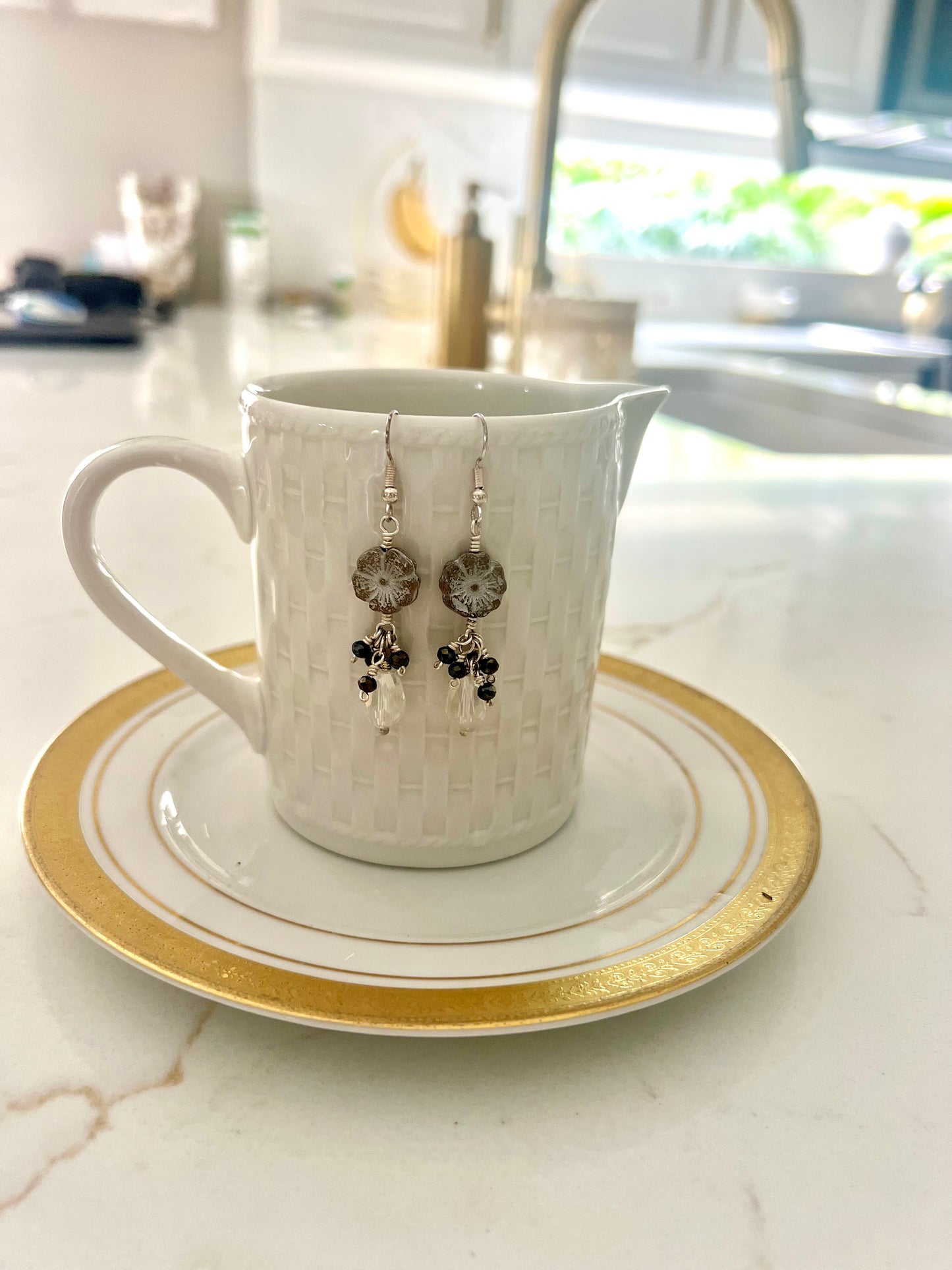Czech Dangle Earrings