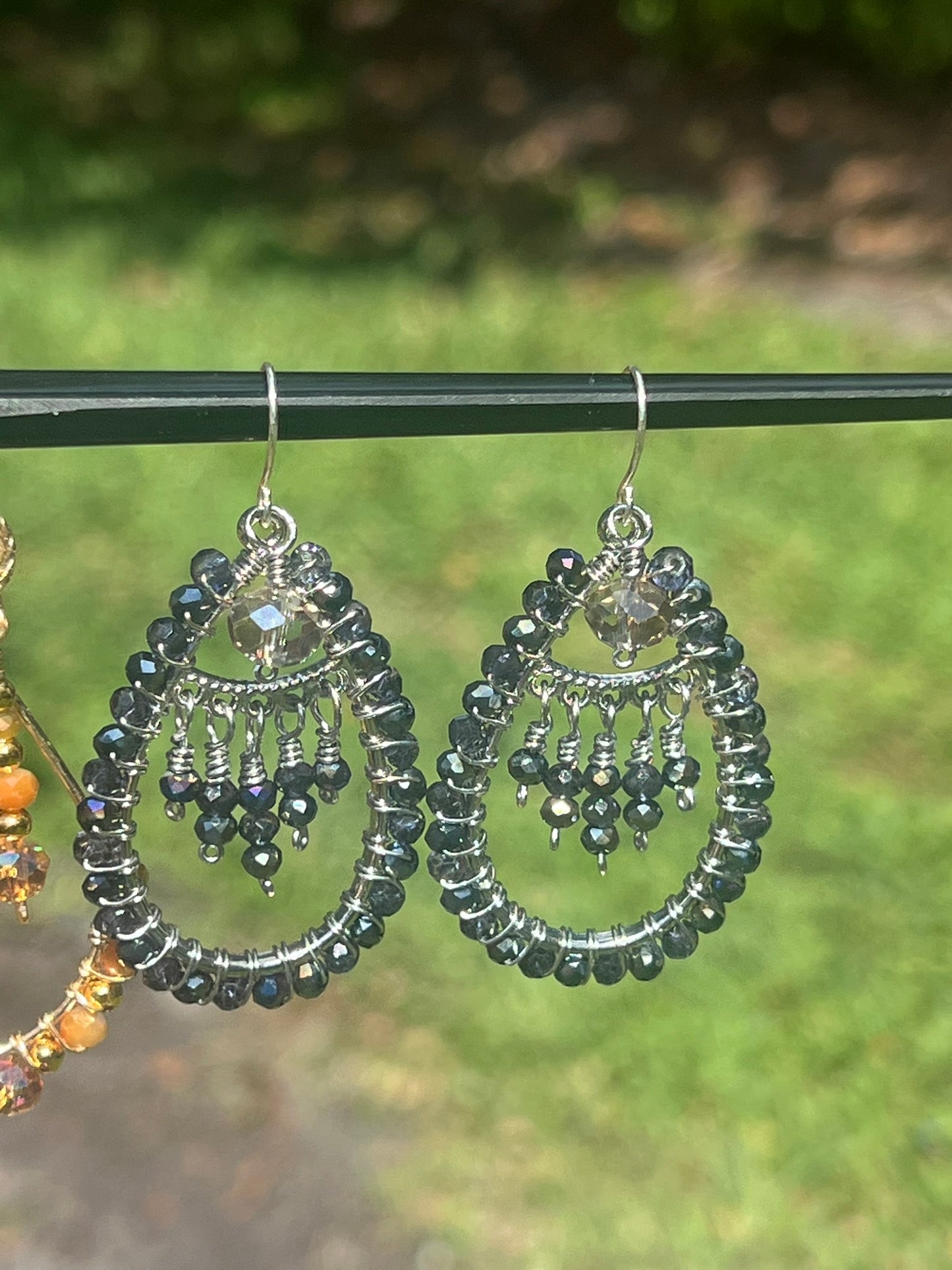 Wire wrapped Earrings